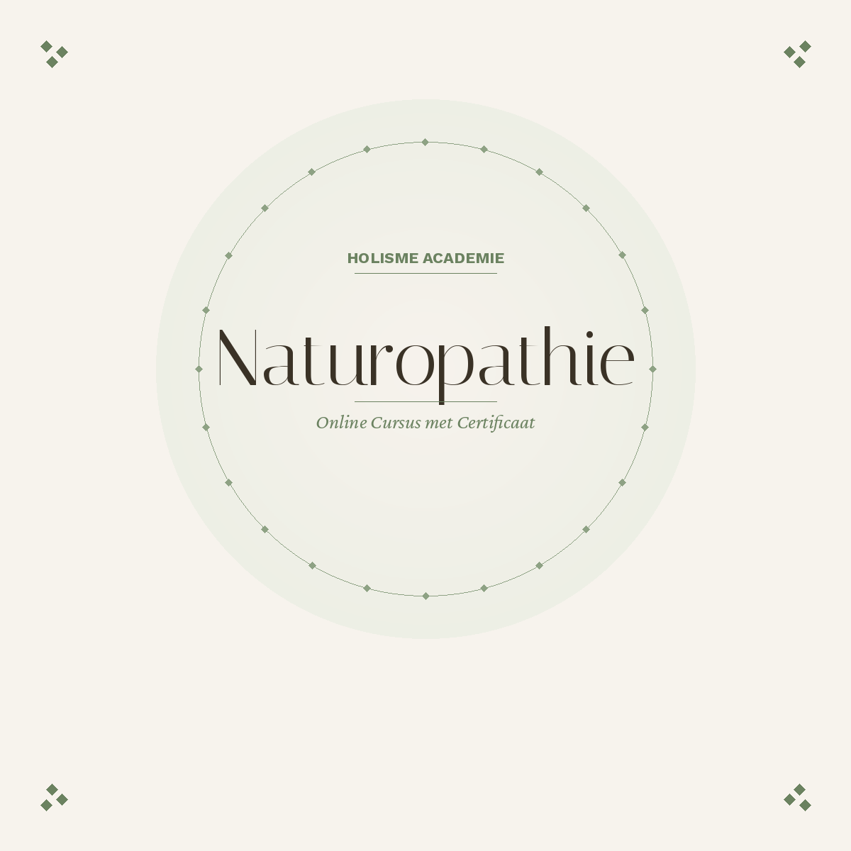 Cursus Naturopathie - Online Cursus met Certificaat
