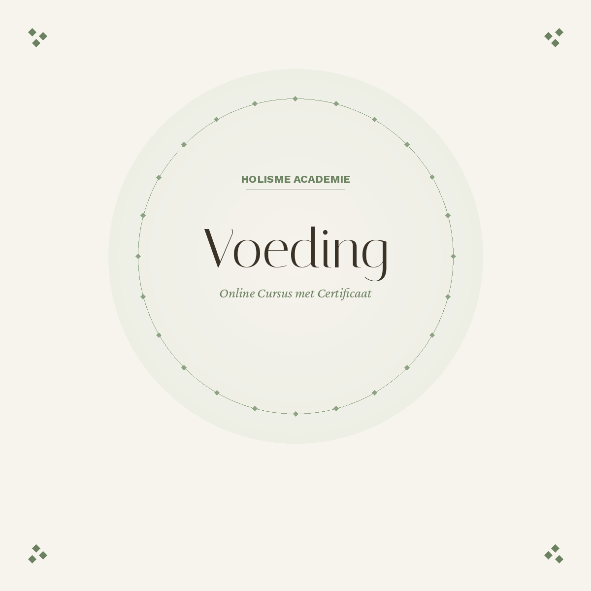 Cursus Voeding