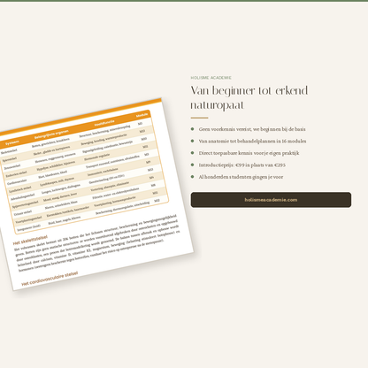 Cursus Naturopathie